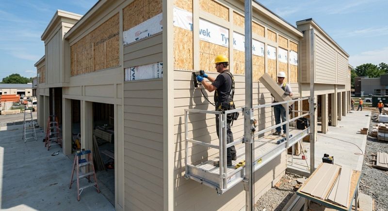 Commercial Siding Installation in Collin County, TX