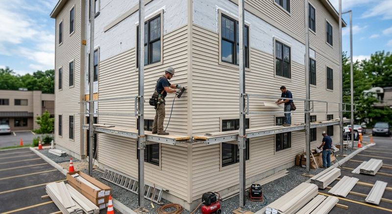 Commercial Siding Installation in Collin County, TX