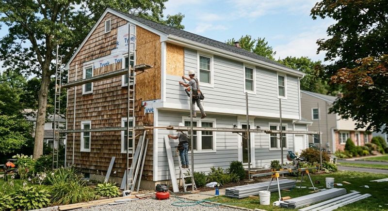 House Siding Installation in Allen, TX