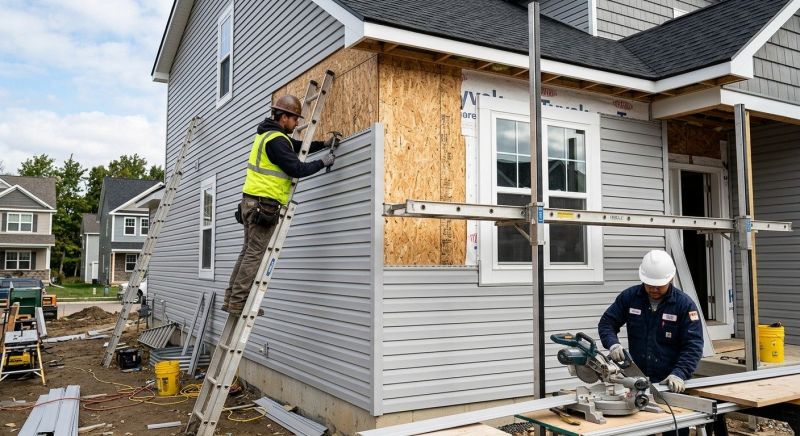 House Siding Installation in Frisco, TX