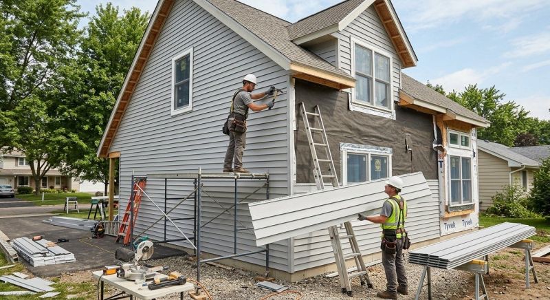 Vinyl Siding Installation in Melissa, TX