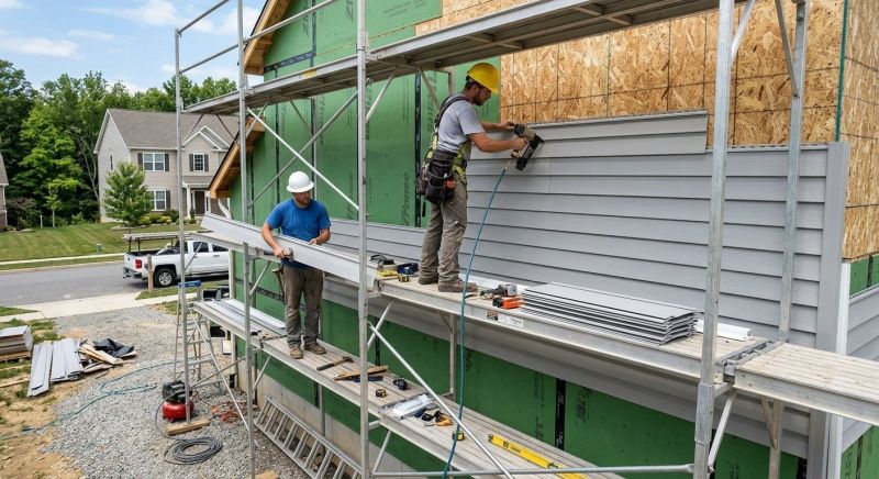 Vinyl Siding Installation in Rowlett, TX